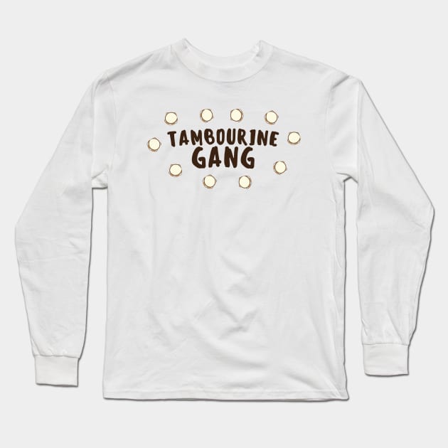 Tambourine Gang Gamer Long Sleeve T-Shirt by felixbunny